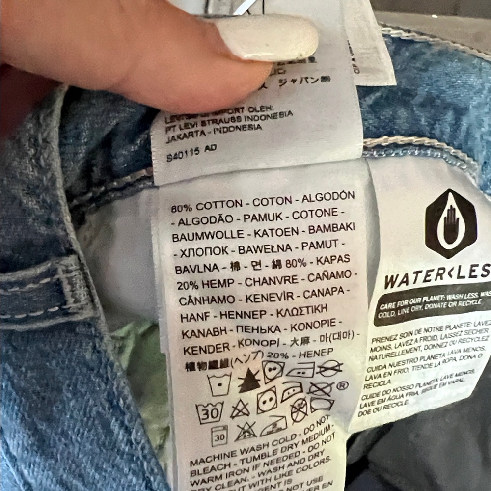 Free People Light Blue Cargo Jeans - Picture 13 of 15